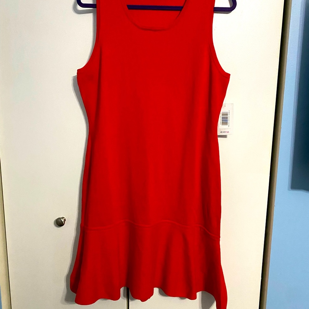 Justfab Red XXL Mini Dress